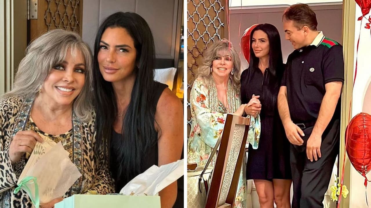 Mariela Sánchez presumió su encuentro con su suegra, Verónica Castro en Instagram