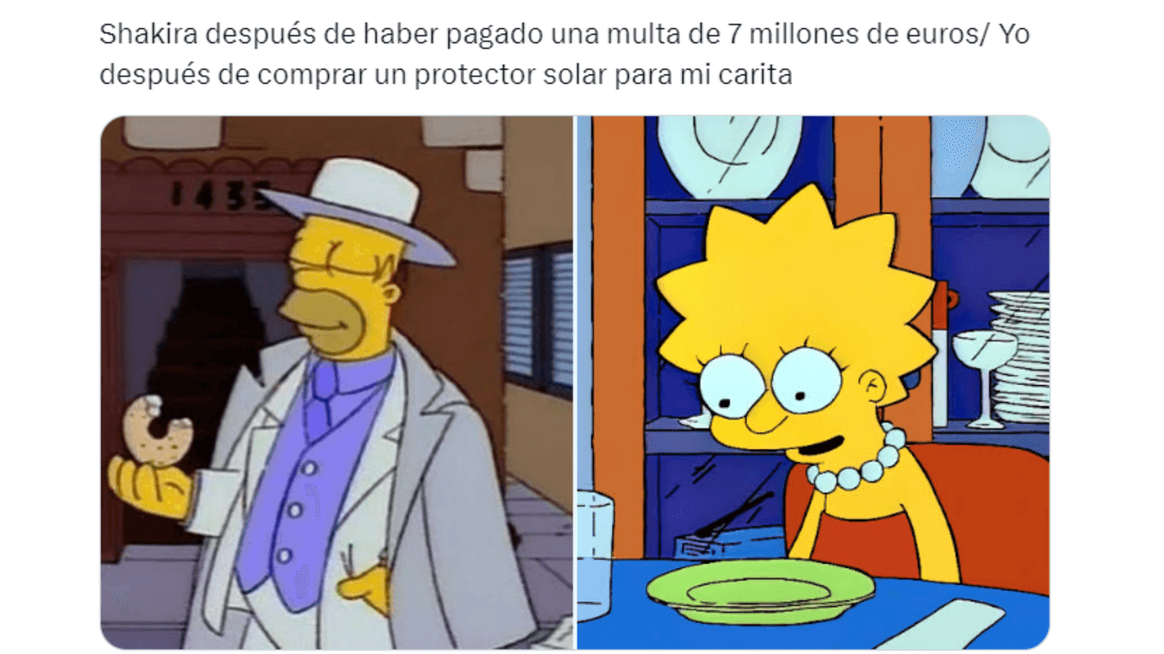 Memes de la multa de 7.3 millones de euros que Shakira pagará en España