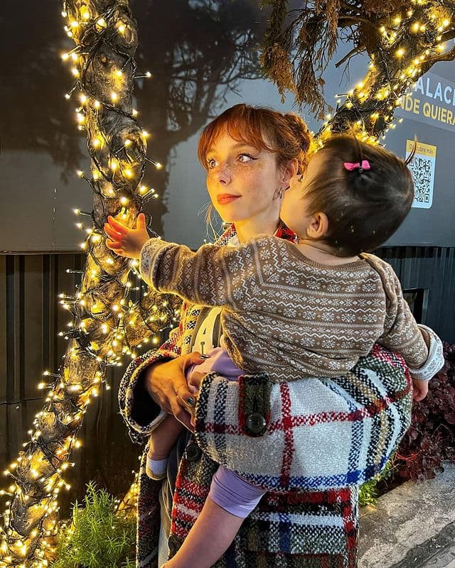 Natalia Téllez: detalle en la carita de su hija tiene a fans encantados