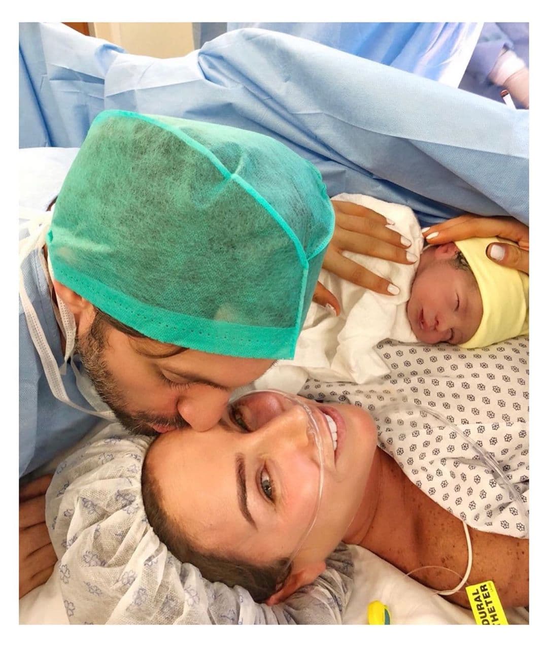 Finalmente, el 18 de junio de 2018, Inés Gómez Mont le dio la bienvenida a María, su hija más pequeña y la última.
