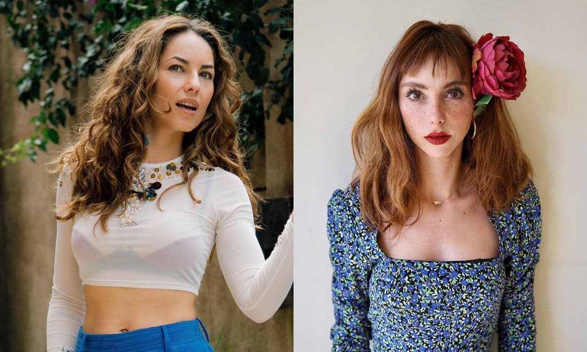 Las actrices mostraron su emoción por el encuentro