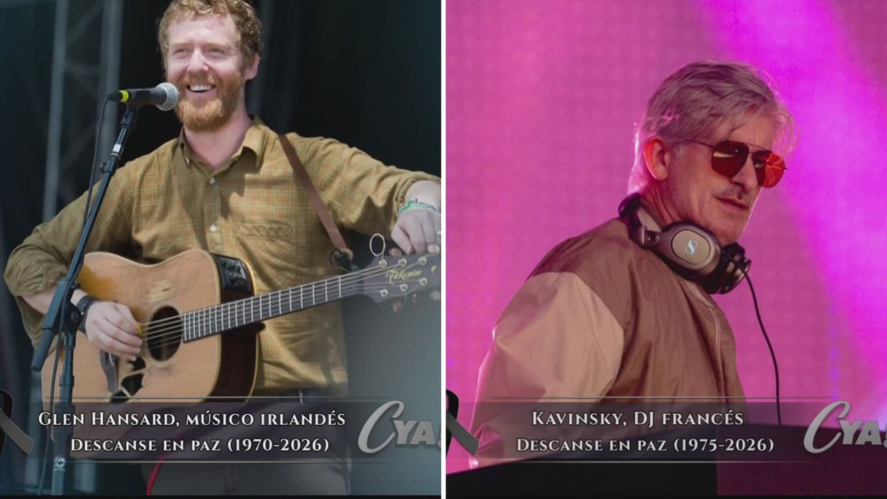Mueren Glen Hansard y el DJ francés Kavinsky.