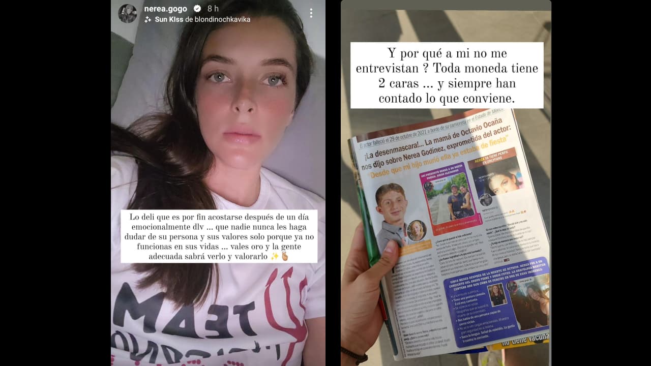 La joven se lanzó contra Ana Lucía Ocaña e hizo una petición