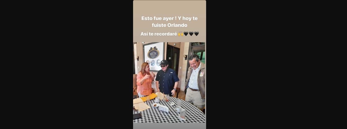 El actor compartió fotos de su ser querido en Instagram