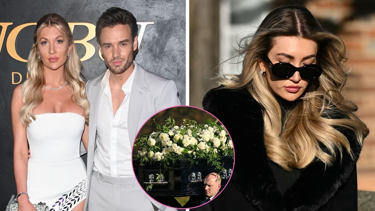 Novia de Liam Payne acude al funeral del cantante de One Direction y se despide con un desgarrador mensaje