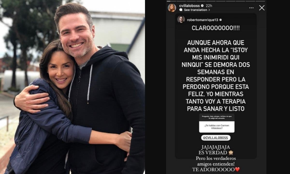 La actriz replicó en su perfil personal las palabras del actor de telenovelas