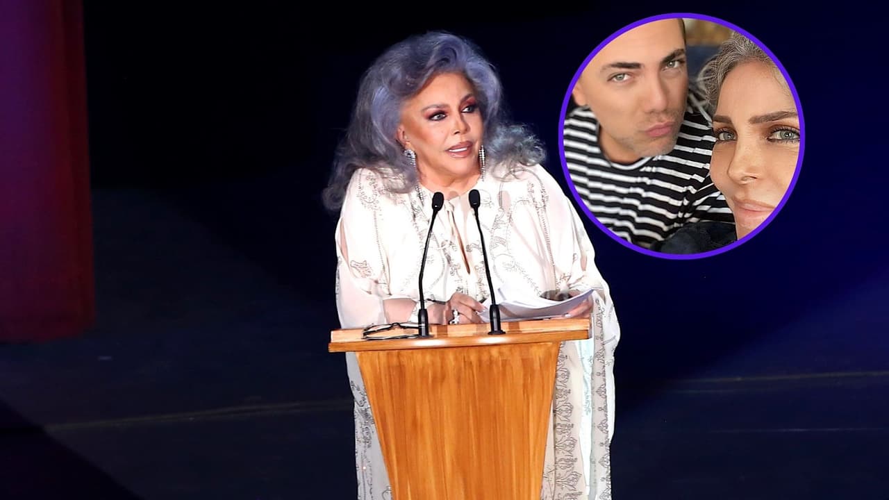 Verónica Castro habla de la próxima boda de su hijo Cristian Castro