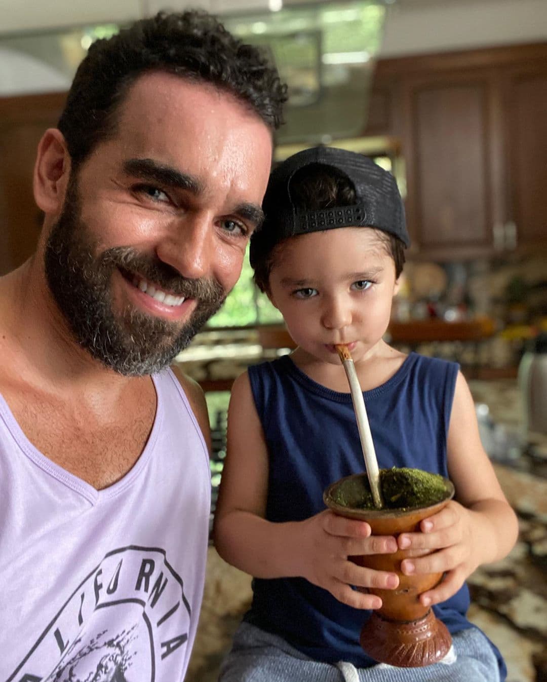 No hay imagen en las redes sociales de Marcus Ornellas junto a Diego que no trasnmita la excelente relación que llevan padre e hijo, sin duda, una de las mejores facetas del actor.