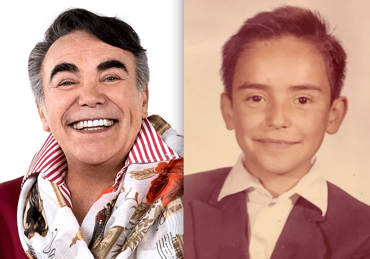 Carlos Ignacio, el 'Tío Carlos', compartió esta imagen donde descubrimos que realmente no ha cambiado mucho desde que era un niño.