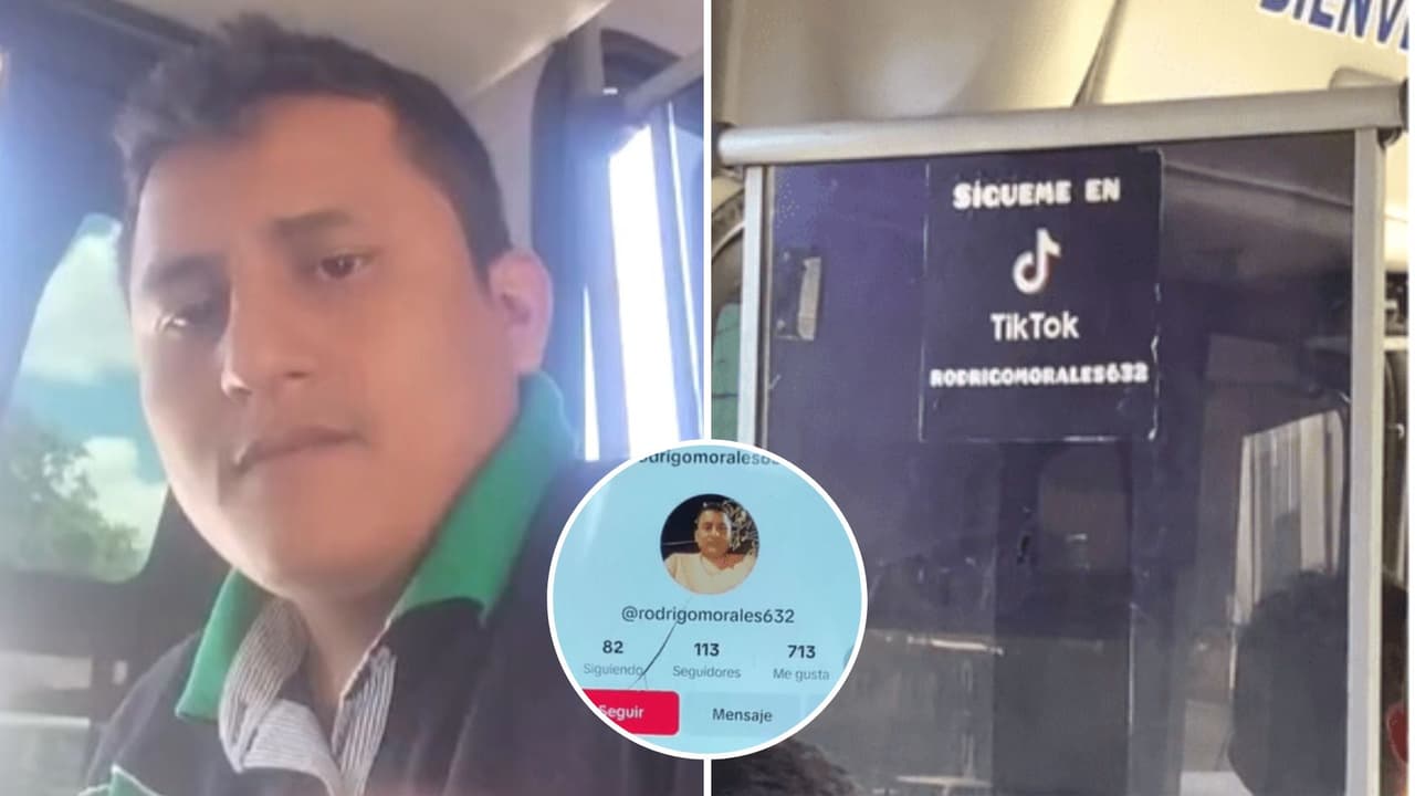Chofer de camión cumple sueño de hacerse viral: consigue miles de seguidores de forma creativa