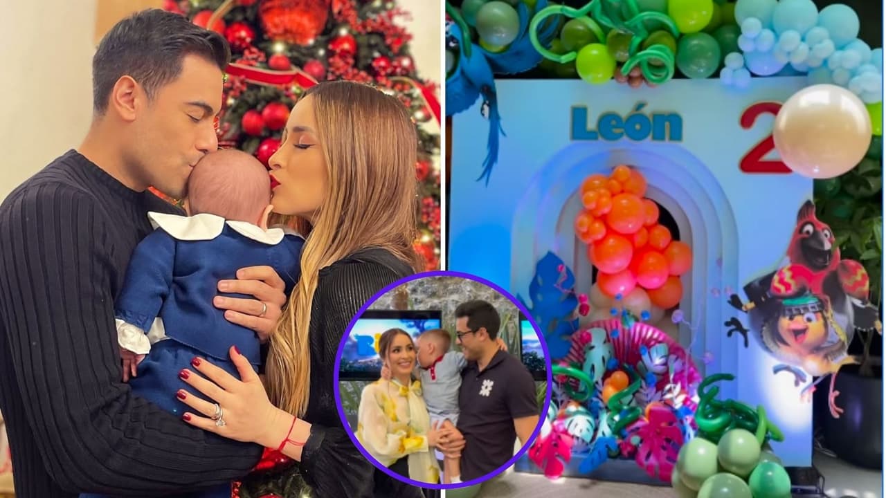 Carlos Rivera y Cynthia Rodríguez celebran el cumpleaños de su hijo León con gran fiesta