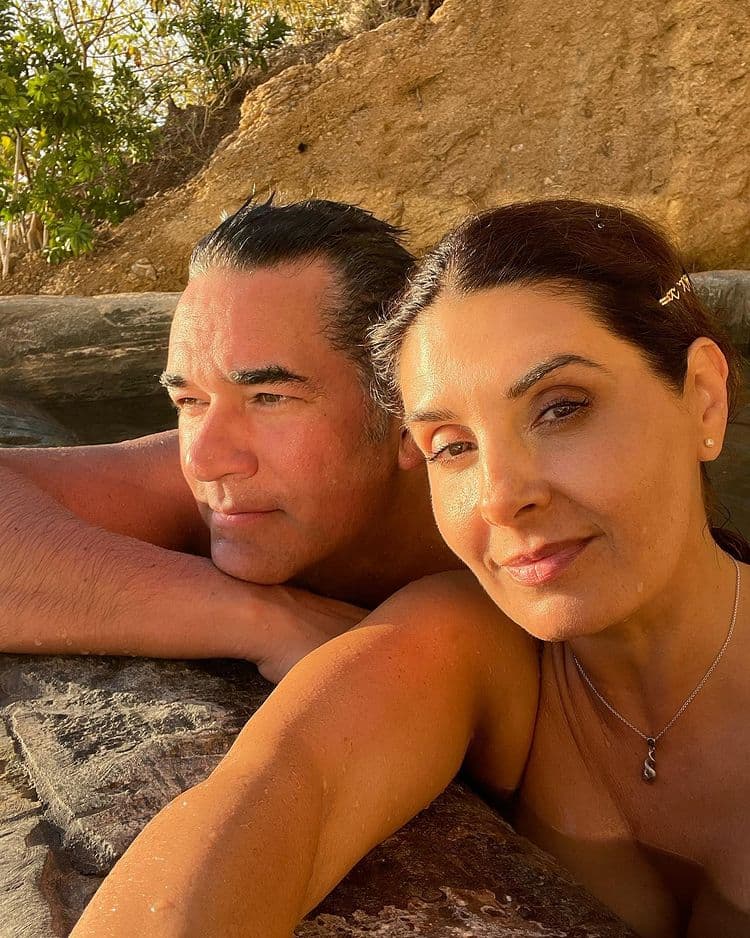Mayrín Villanueva y Eduardo Santamarina derraman miel en redes.