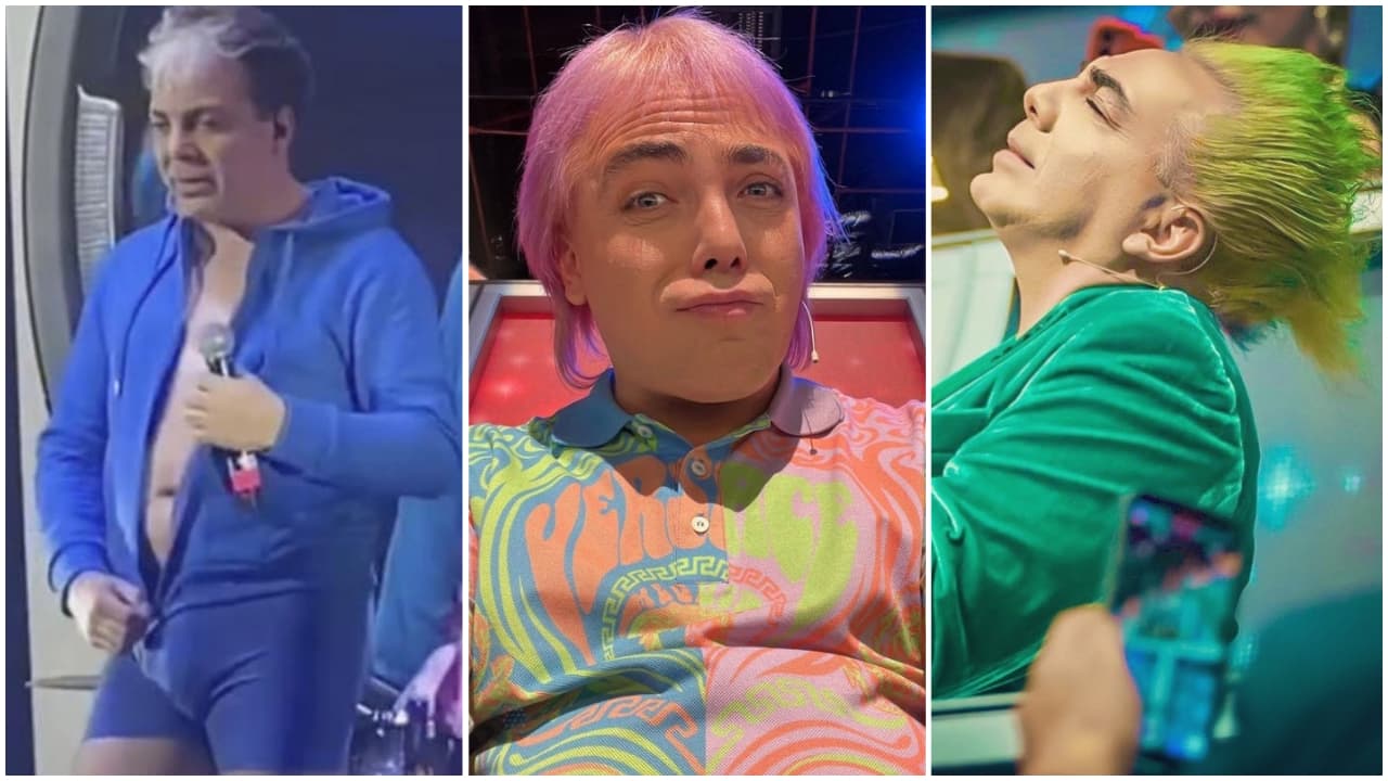 Cristian Castro sus extravagantes looks