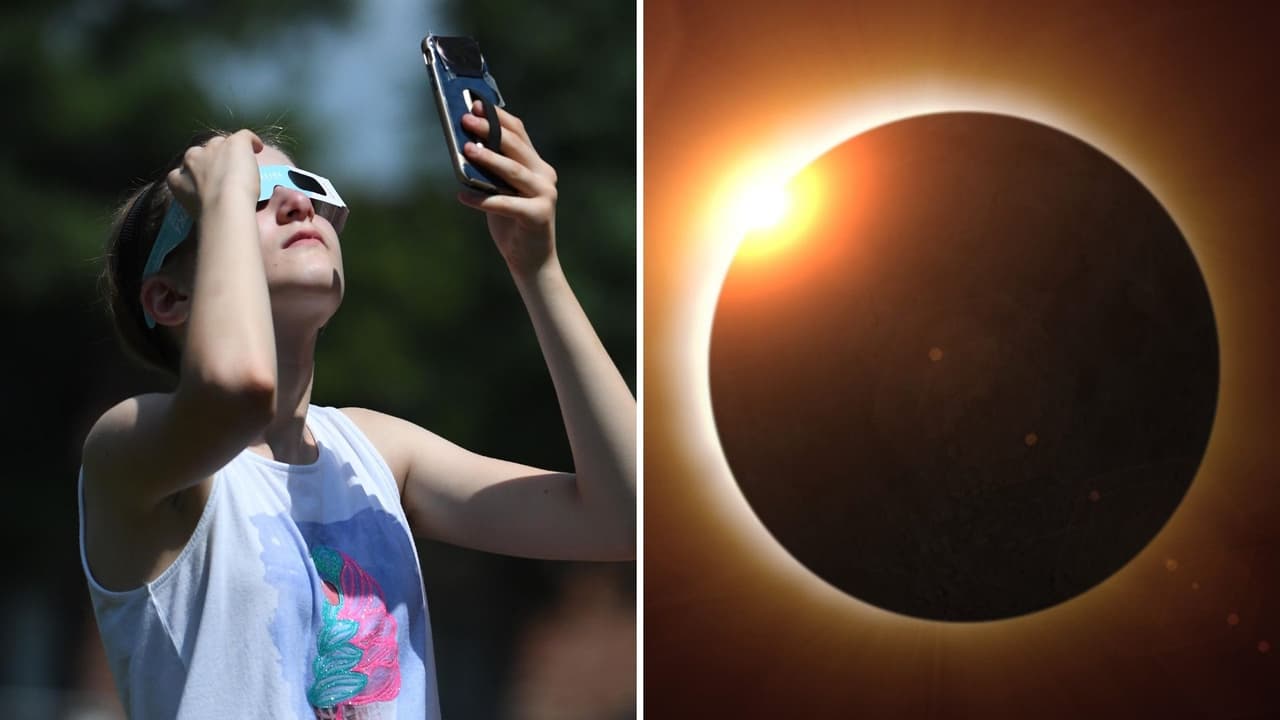 ¿Se pueden tomar fotos del eclipse con tu celular? Los pasos a seguir para hacerlo de forma segura