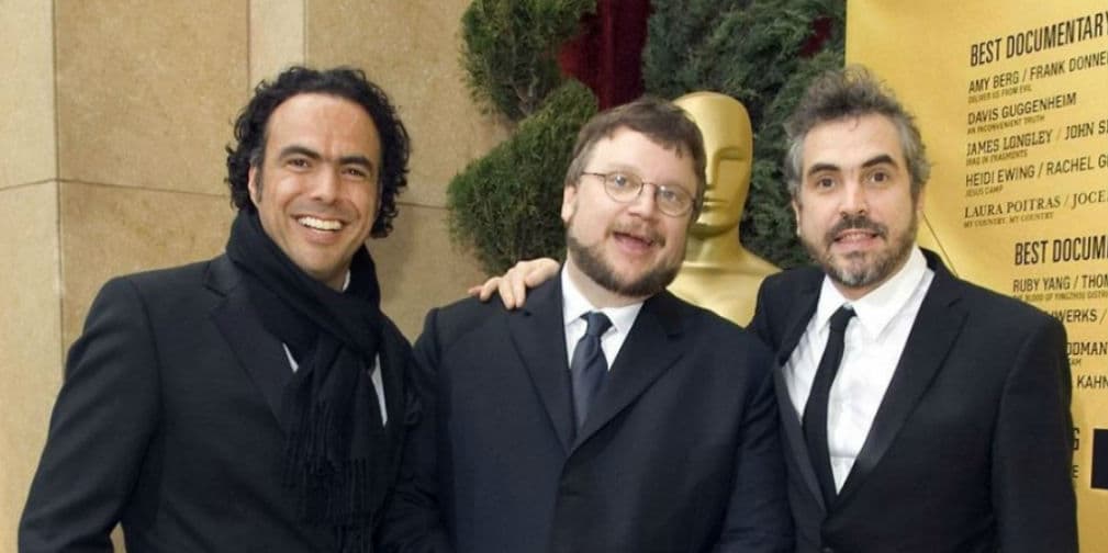 1.- Alfonso Cuarón, Alejandro González Iñárritu y Guillermo del Toro: los directores más influyentes en este momento.