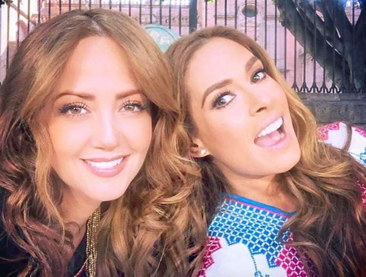 Andrea Legarreta y Galilea Montijo llevan una gran amistad