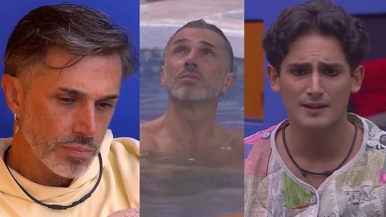 Sergio se quiebra casi entre lágrimas; Emilio, consternado, lo consuela y sorprende con confesión