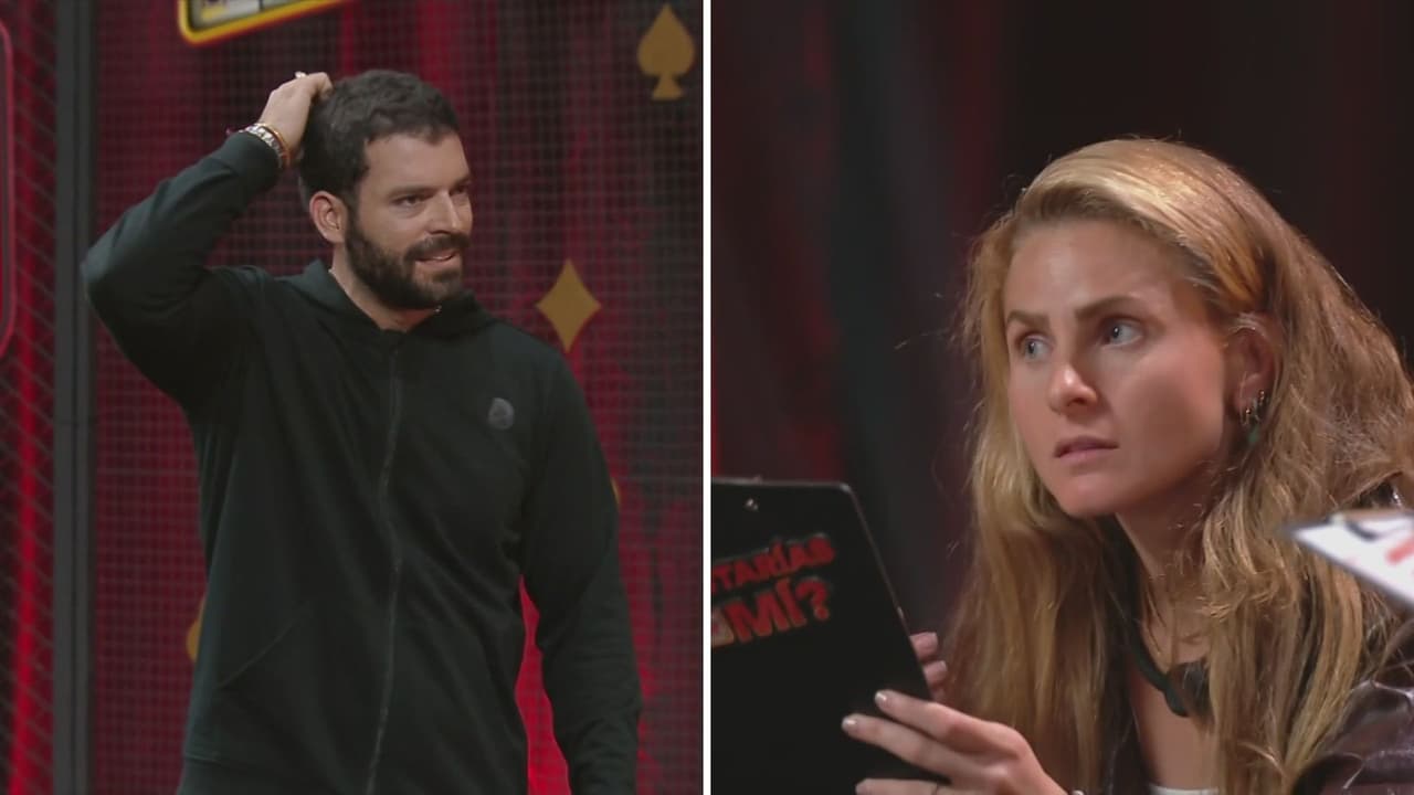 Nuja no oculta su molestia con Adrián por su mal desempeño en el desafío de hombres: "piensa"