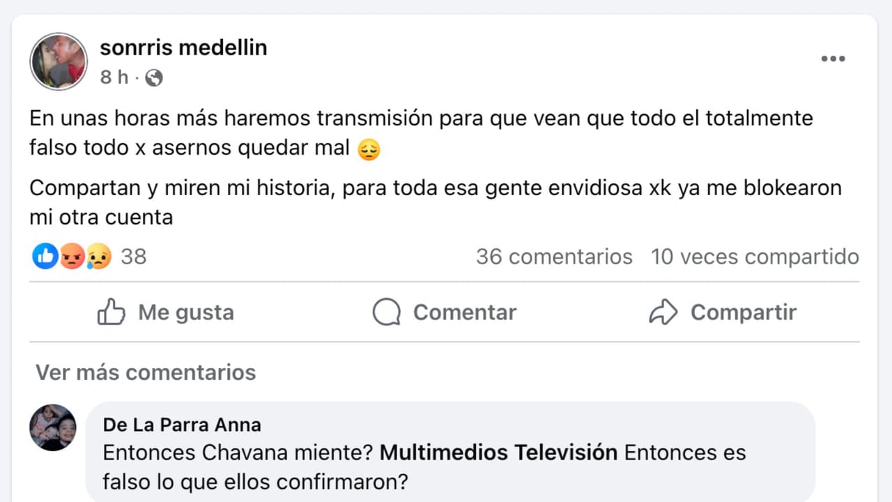 Mensaje de Ricardo Medellín tras rumores sobre la muerte de la hija de Lupita TikTok.