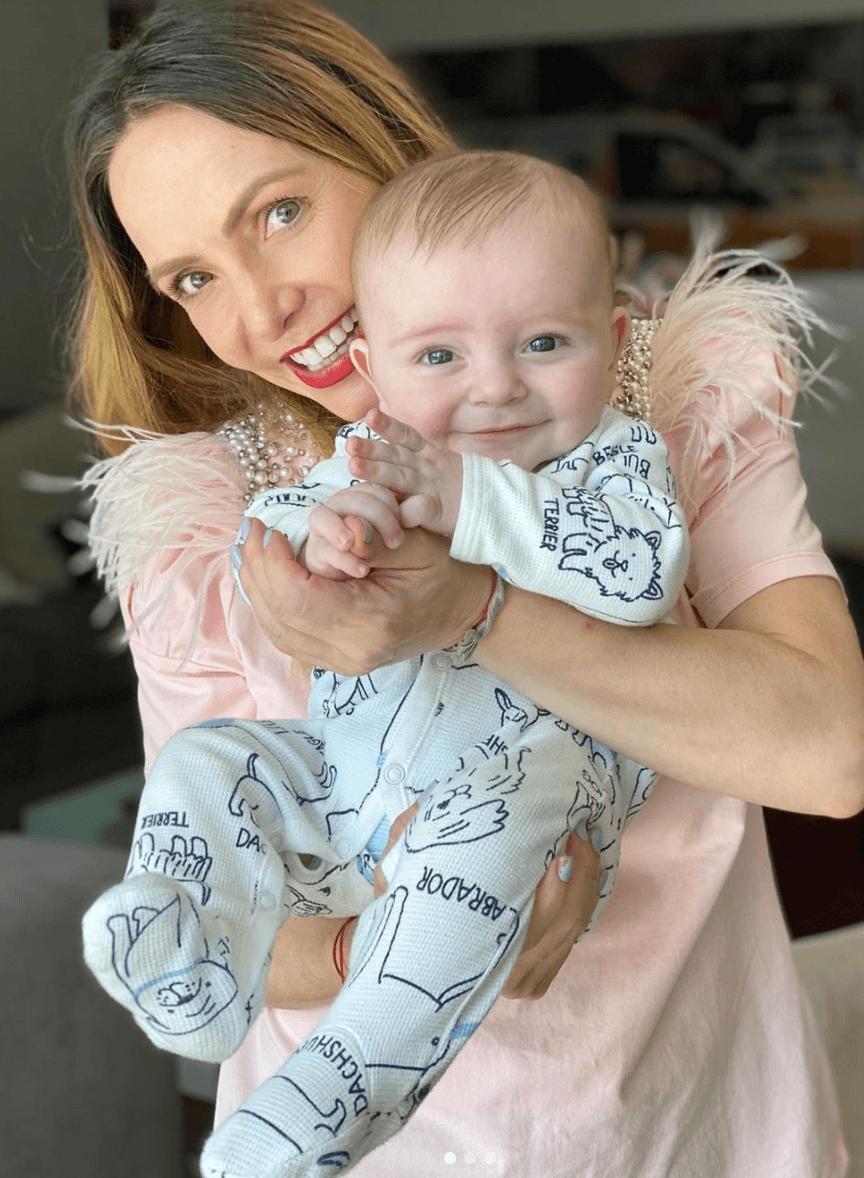 Erika Zaba confiesa que se le cayó su bebé de siete meses: 'casi me da algo'