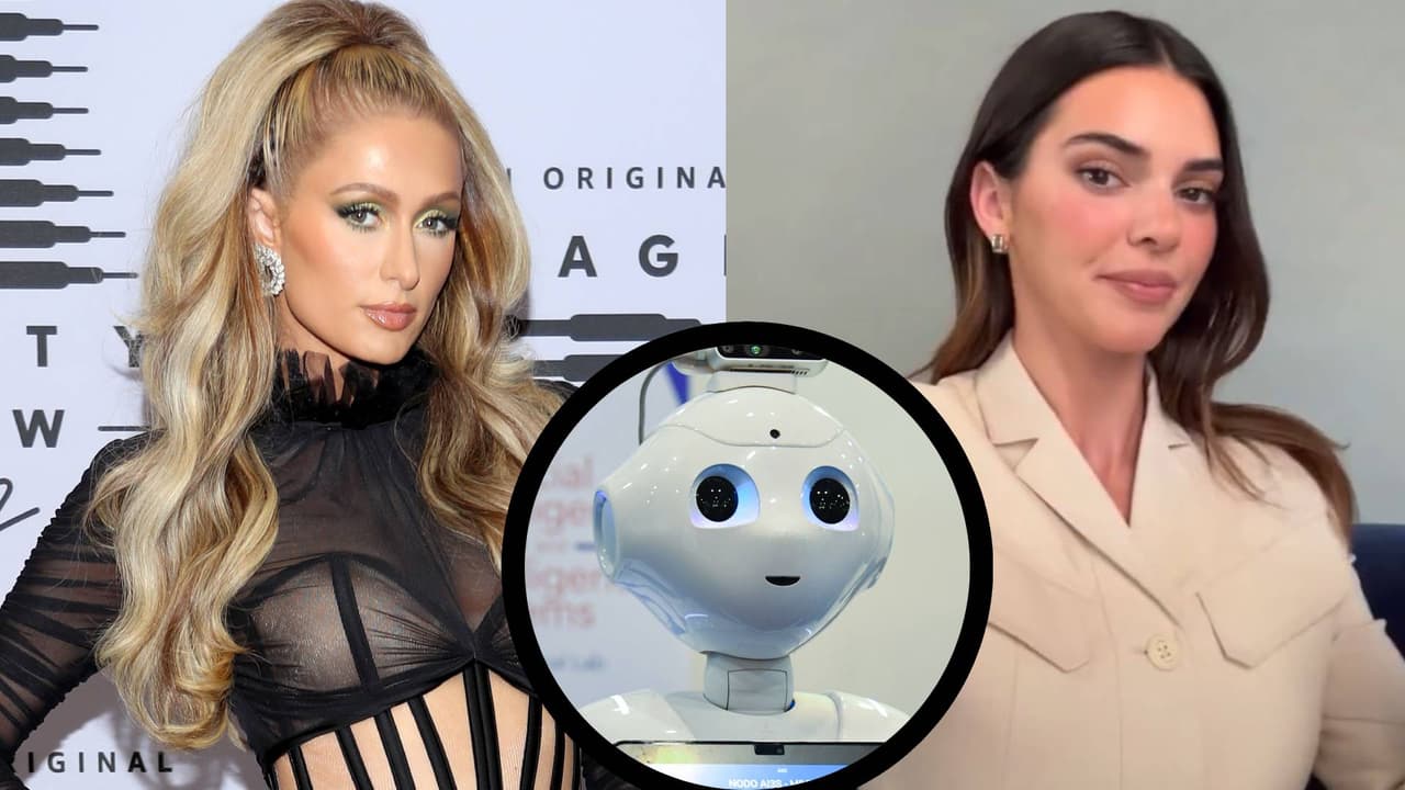 Paris Hilton y Kendall Jenner fueron recreadas por inteligencia artificial.