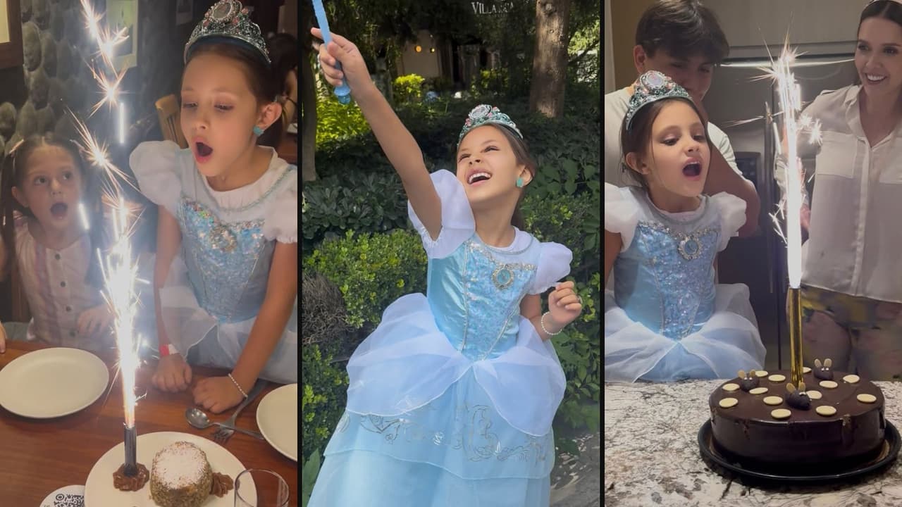 Bella Seely, hija de Marlene Favela, cumplió 6 años y lo festejó vestida de princesa