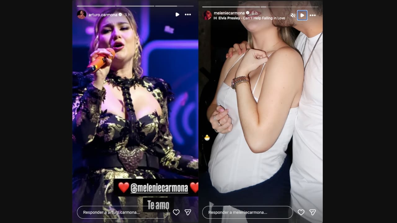 Arturo Carmona reacciona al embarazo de su hija Melenie Carmona con emotivo comentario