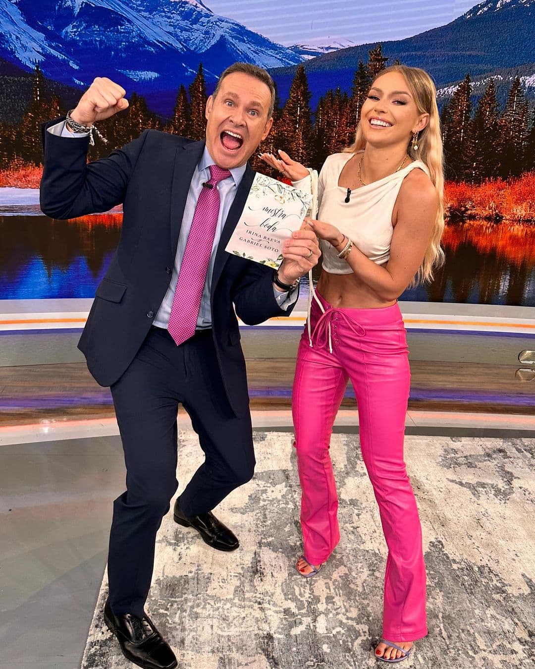 Irina Baeva: los detalles de la invitación de su boda con Gabriel Soto