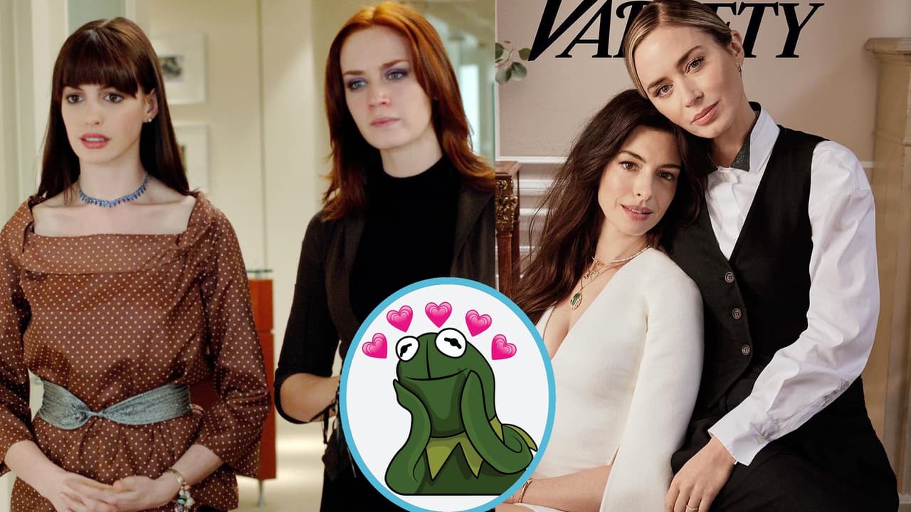 Anne Hathaway y Emily Blunt se reúnen a 17 años de El Diablo Viste a la Moda: así fue el reencuentro