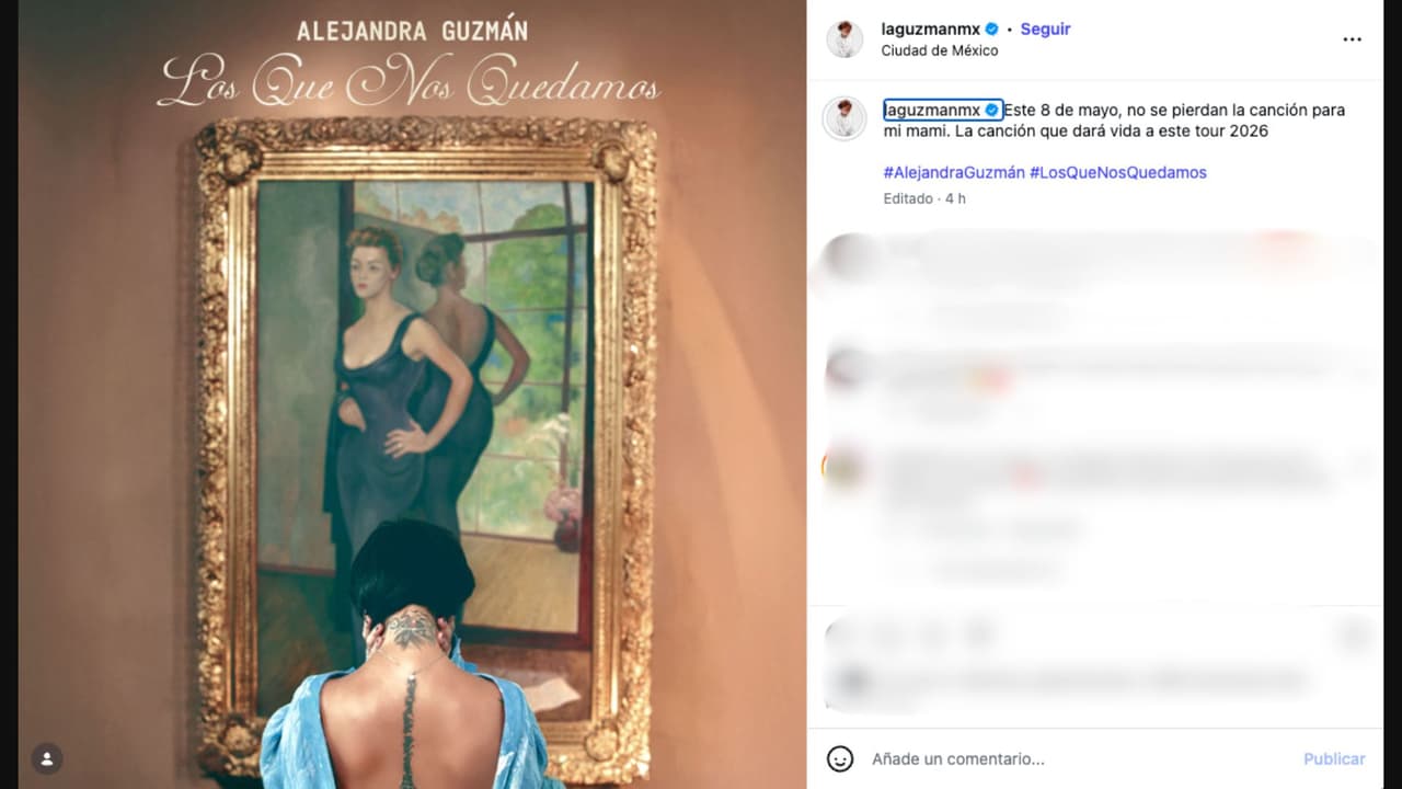 Alejandra Guzmán anuncia nueva canción inspirada en Silvia Pinal