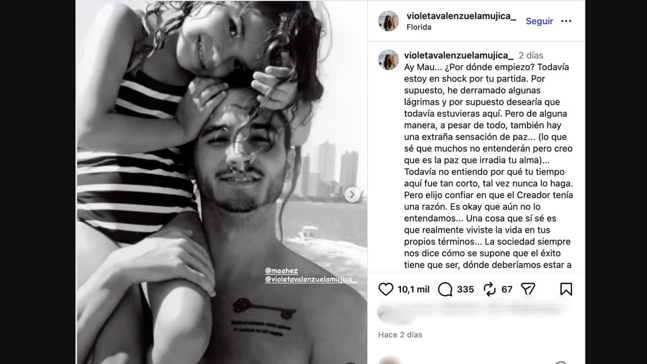 Hija de Aylin Mujica dedica emotivo mensaje a su fallecido hermano en redes