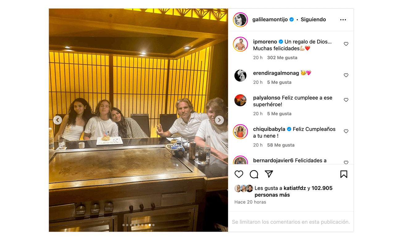 Novio de Galilea Montijo reacciona a foto de la conductora, su hijo y su exesposo