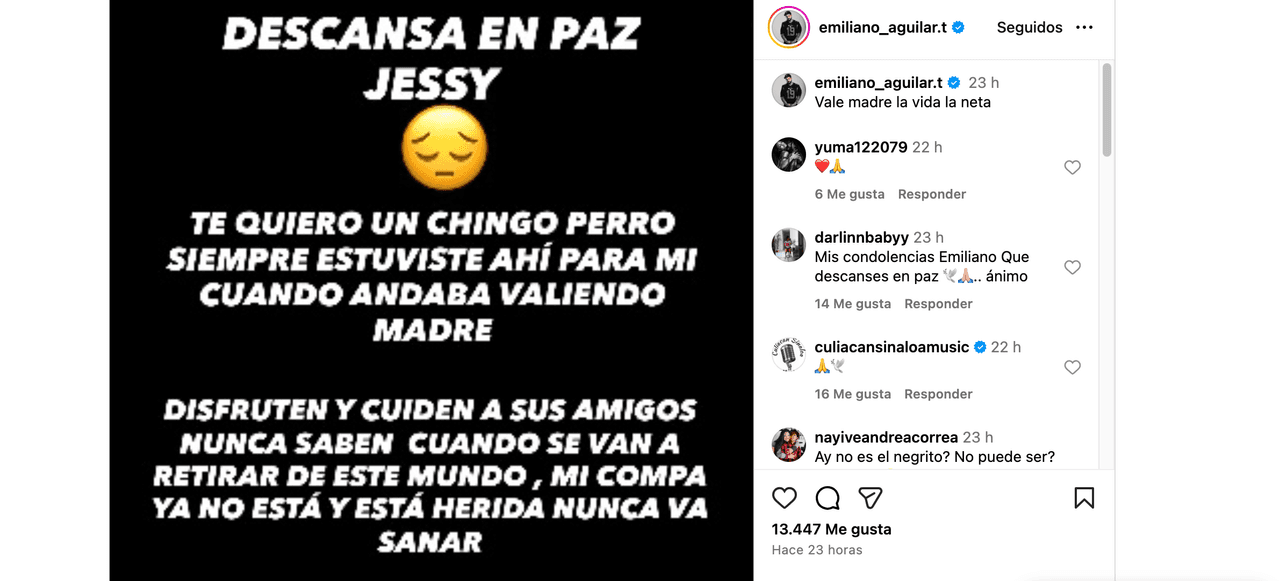 Hijo de Pepe Aguilar está de luto; llora repentina muerte y, devastado, se despide: “Esta herida nunca va a sanar”