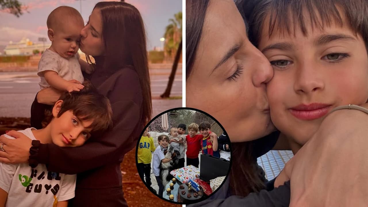 Desde Madrid, Michelle Renaud celebra el cumpleaños de su hijo Marcelo: “Estos 8 años se pasaron volando”