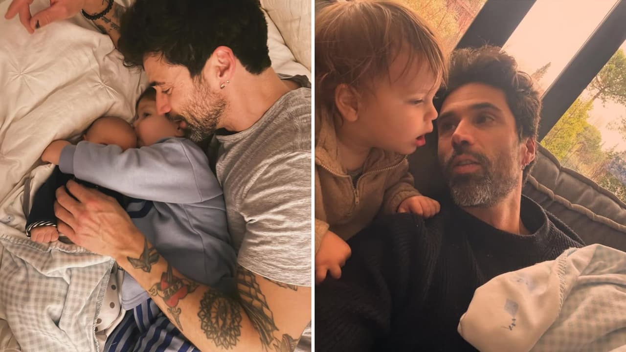 Matías Novoa comparte tierno momento protagonizado por sus hijos menores