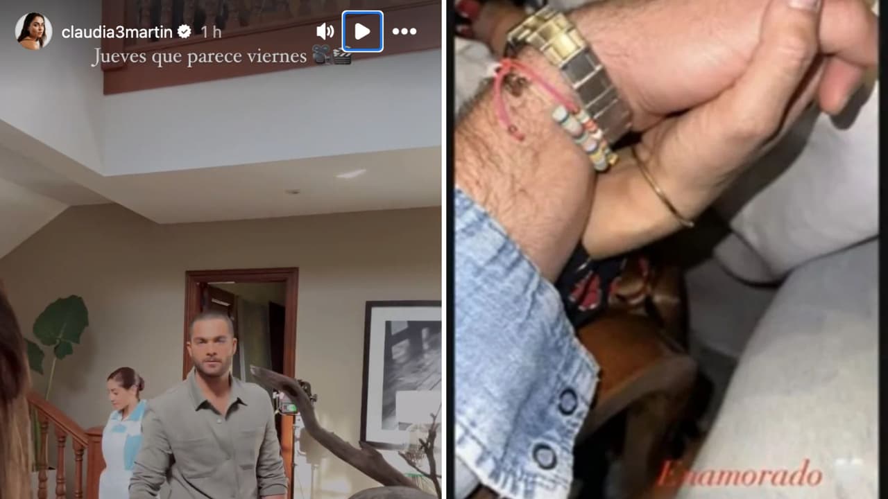 ¿Claudia Martín con nuevo galán?