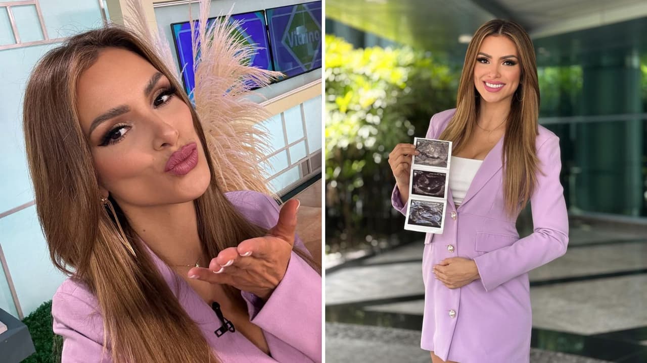 Querida conductora de televisión anuncia la muerte de su bebé y, devastada, se despide: "Ya no está con nosotros"