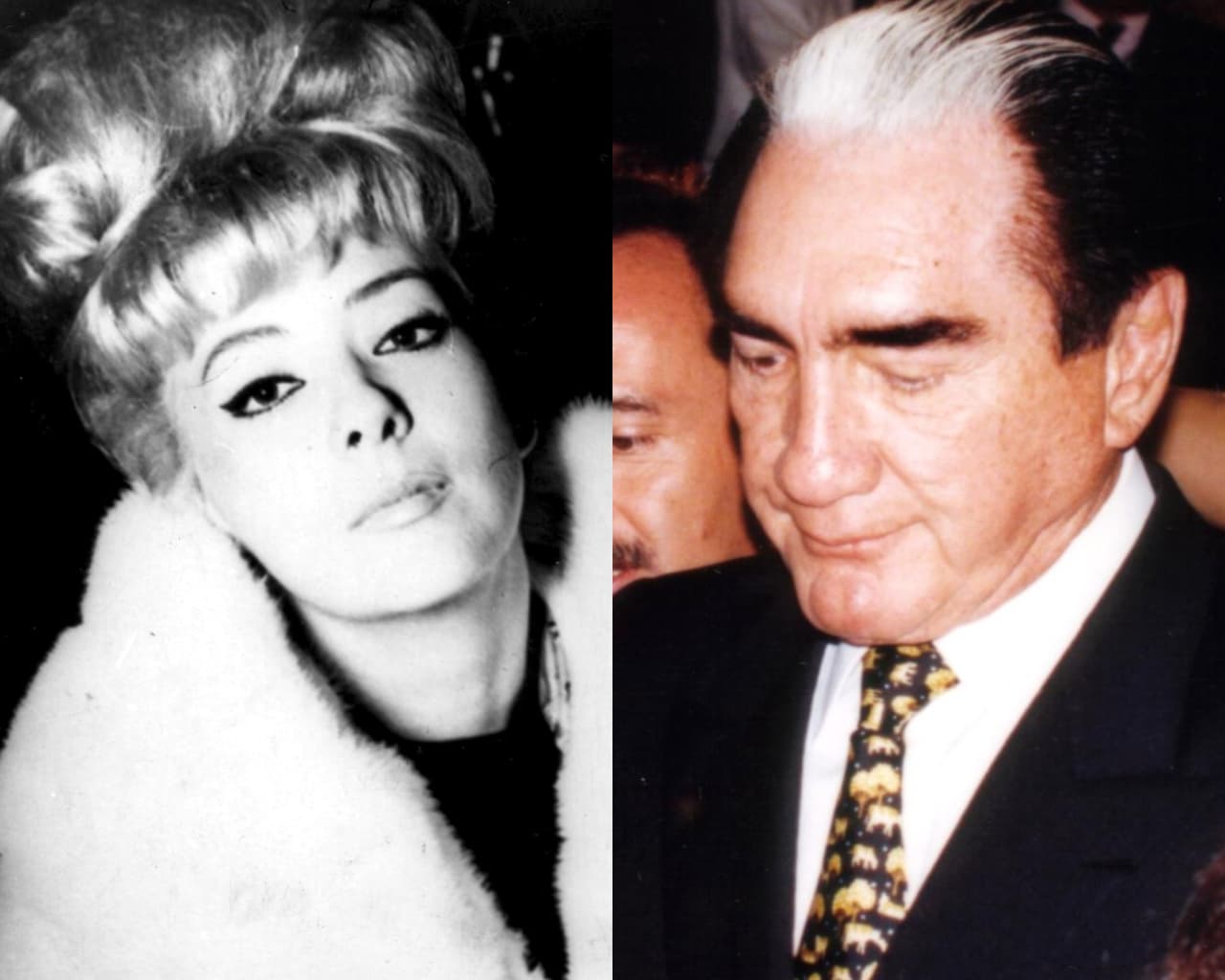 Silvia Pinal y Emilio 'El Tigre' Azcárraga