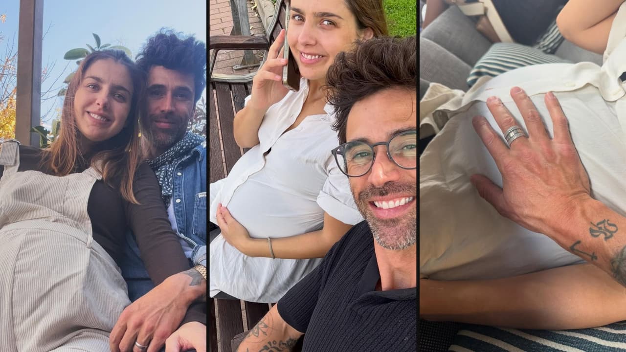 Matías Novoa comparte nuevas imágenes del embarazo de Michelle Renaud