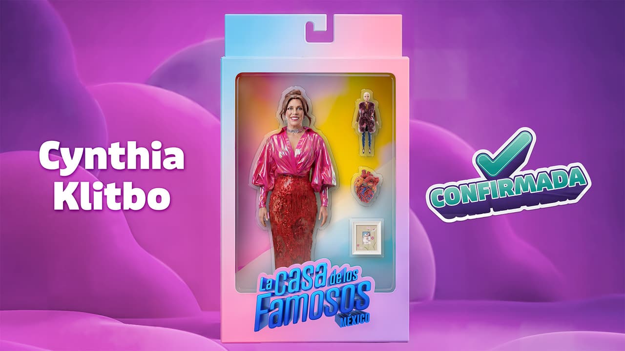 ¡Llegan las villanías! Cynthia Klitbo es la sexta habitante confirmada de La Casa de los Famosos México 2026; así fue su destape
