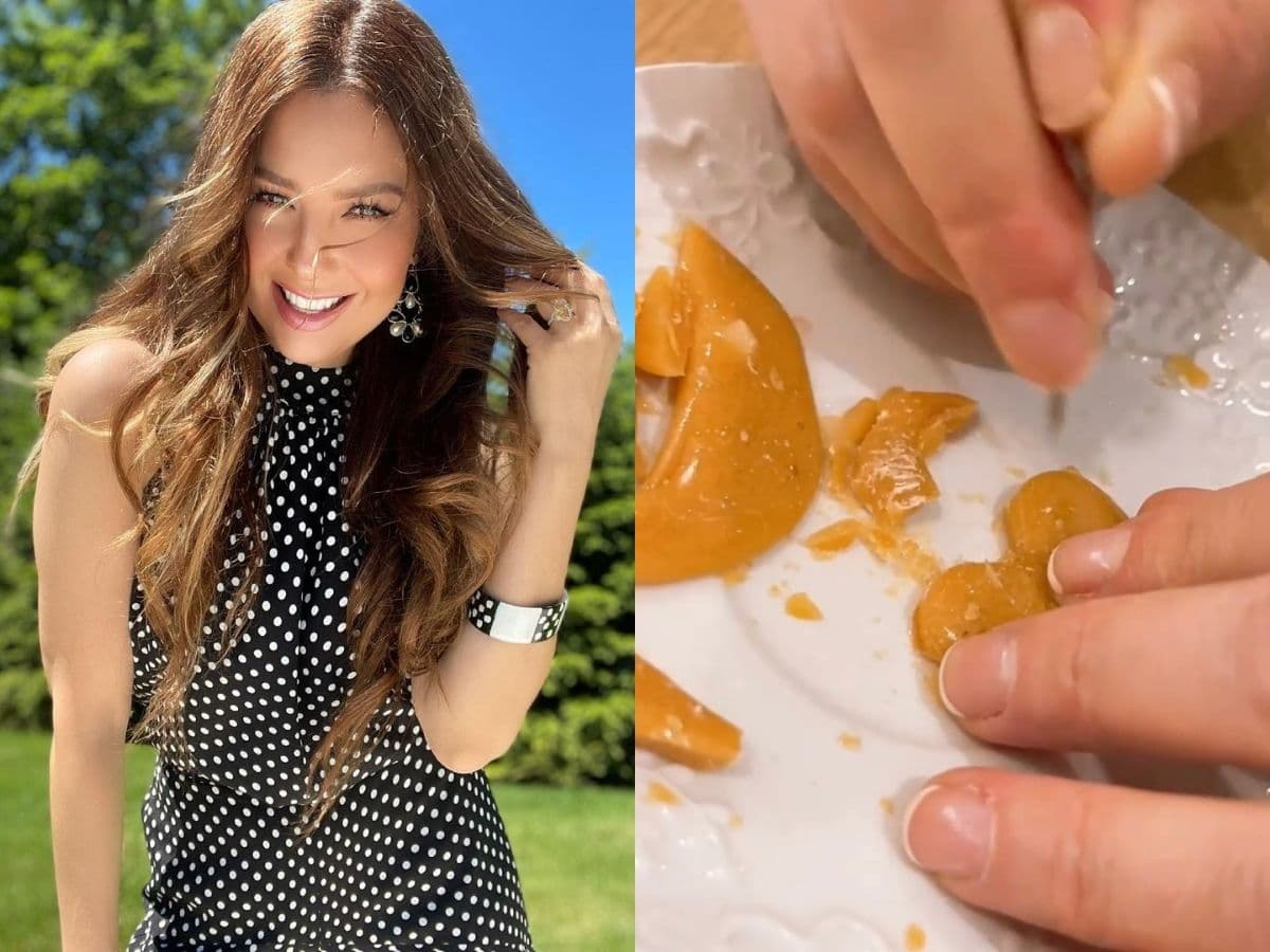 Thalía no se rinde y ahora intenta el reto de las galletas de ‘El juego del calamar’