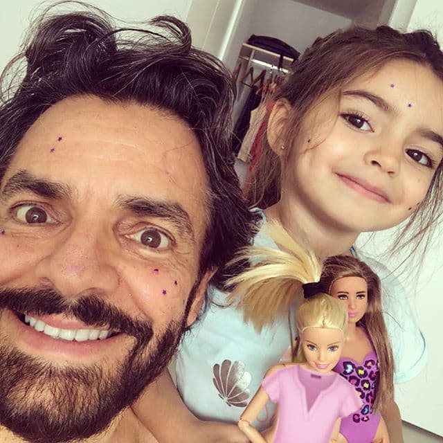 Eugenio Derbez y Aitana Derbez.