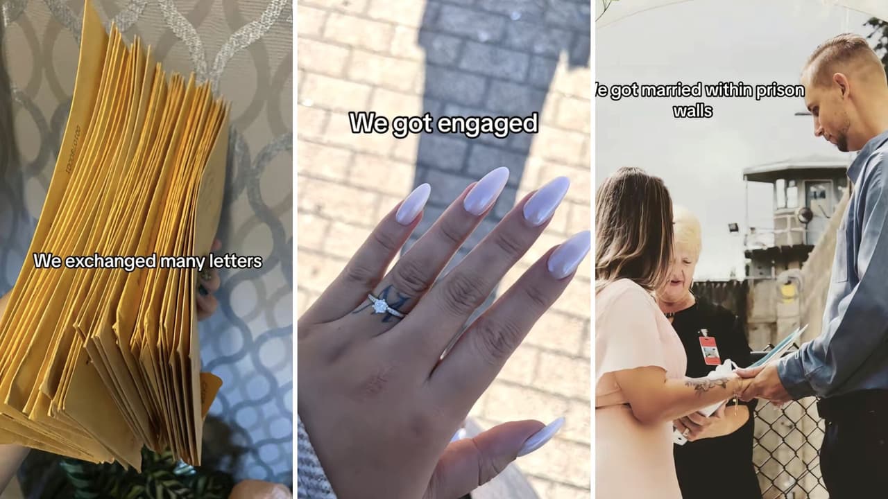 Joven se enamora de un hombre en prisión y se casan: conoce su historia de amor