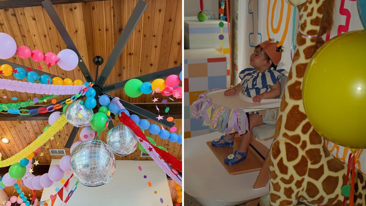 Ana Brenda presume la fiesta de cumpleaños de Aria, su hija.