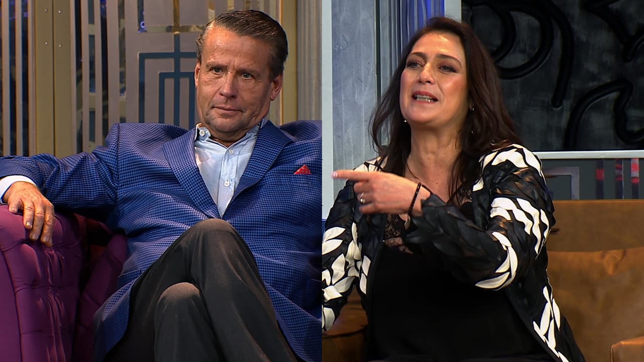 Alfredo Adame y Diana Golden en Perdiendo el juicio