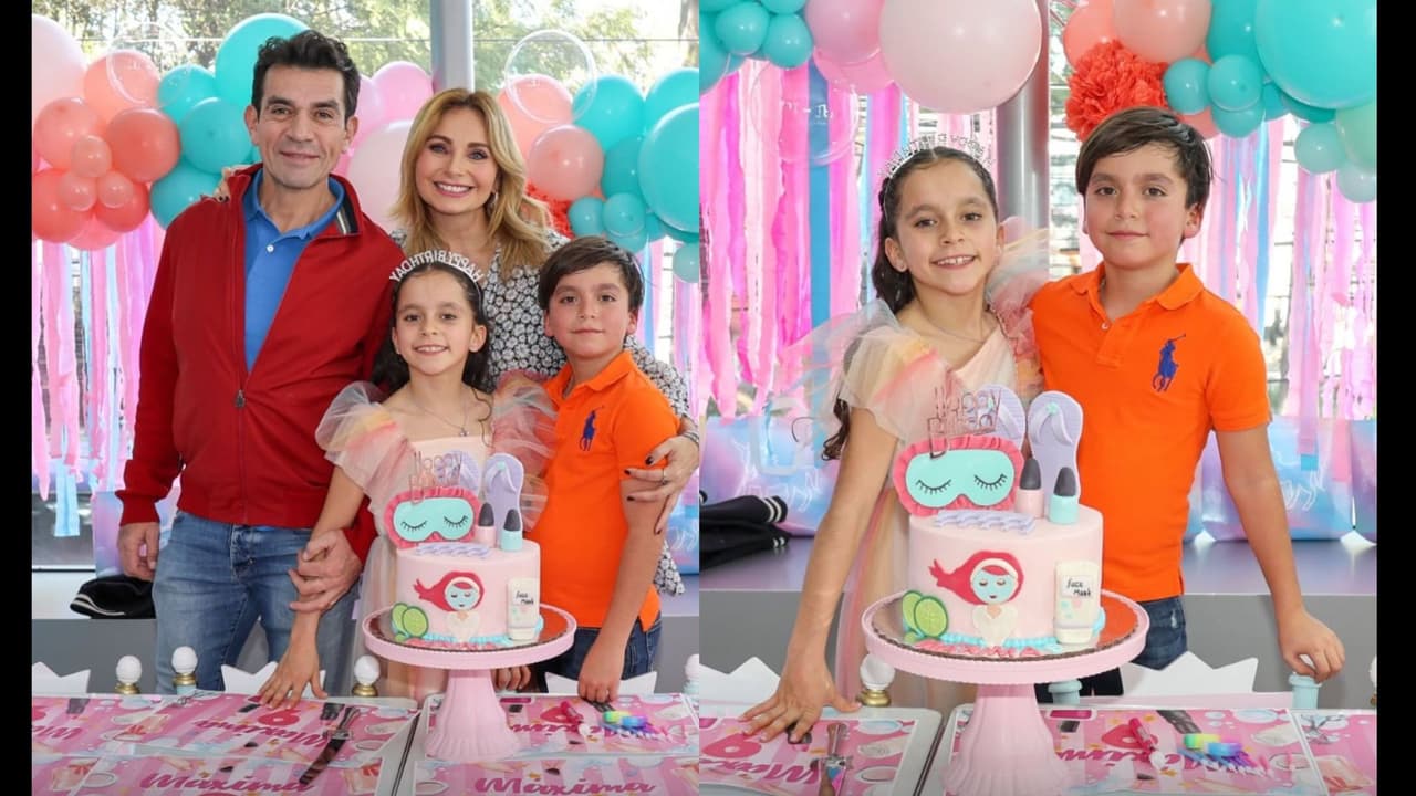 Máxima, la hija de Jorge Salinas y Elizabeth Álvarez tuvo una fiesta con temática de SPA
