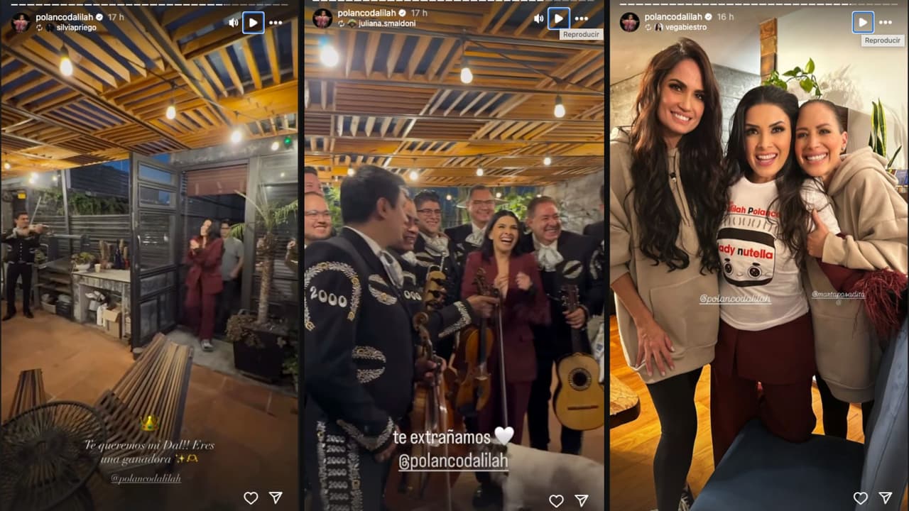 Organizan fiesta a Dalílah Polanco tras su salida de La Casa de los Famosos México 2025