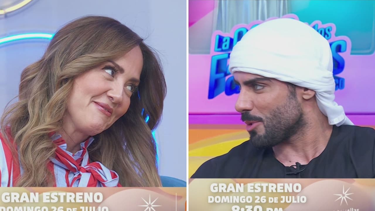 Masad queda cautivado con Andrea Legarreta: le hace inesperada pregunta en pleno programa y así reacciona ella