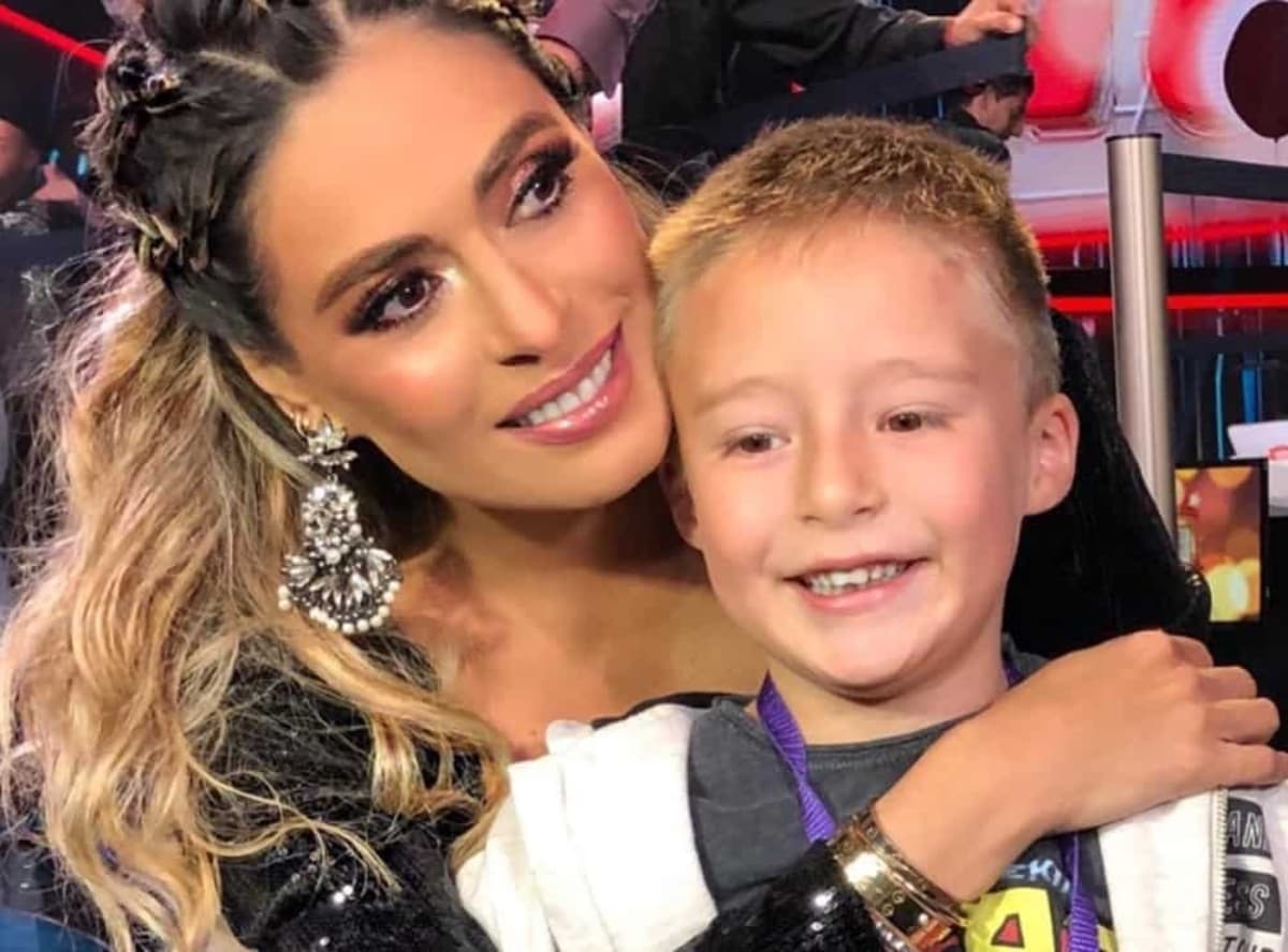 Así de grande luce Mateo, único hijo de Galilea Montijo