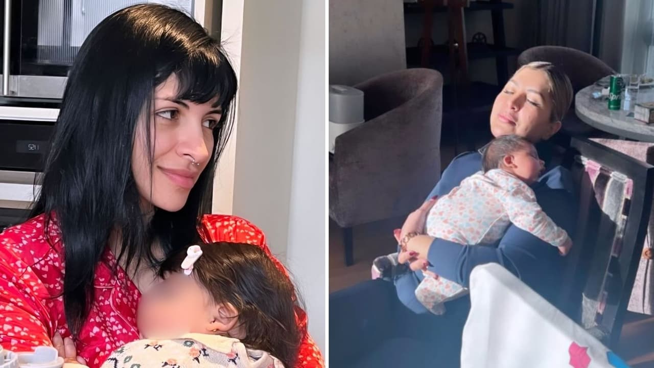 Mamá de Nodal presume en video reencuentro con su nieta Inti: Cazzu reacciona al emotivo momento